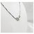 Dior Collana in argento con logo in cristalli cubici - vista 4