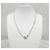 Dior Collana in argento con logo in cristalli cubici - vista 5