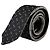 Dolce & Gabbana Black White Patterned Adjustable Tie