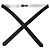 Dolce & Gabbana Black White Patterned Adjustable Tie - view 5