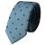 Dolce & Gabbana Cravatta regolabile da uomo in seta a pois blu nero - vista 5