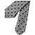 Dolce & Gabbana Gray White Dot Fantasy Silk Adjustable Men Tie