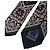 Dolce & Gabbana Black Printed % Silk Adjustable Men Tie - view 4