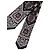 Dolce & Gabbana Black Printed % Silk Adjustable Men Tie - view 5