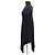 Eric Bompard schwarzer Oversize Kaschmir Poncho - Ansicht 3