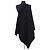 Eric Bompard schwarzer Oversize Kaschmir Poncho - Ansicht 4