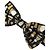 Dolce & Gabbana Black Silk Cocktail Adjustable Neck Men Bow Tie - view 2