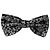 Dolce & Gabbana Papillon regolabile da uomo in seta floreale grigio scuro - vista 2