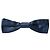 Dolce & Gabbana Blue Satin Silk Adjustable Neck Men Bow Tie - view 5