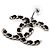 Chanel Silver CC Logo Drop Piercing Ohrringe Season - Ansicht 2