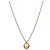 Dior Round CD Gold Halskette