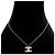 Chanel Ivory CC Silber Halskette - Ansicht 5