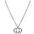Gucci Collar entrelazado de plata - vista 2