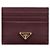Prada Saffiano Logo Card Holder