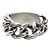 Gucci Anillo de plata con placa de esmalte verde - vista 3