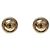 Chanel Orecchini rotondi CC Gold
