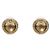 Chanel Orecchini rotondi CC Gold - vista 3