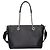 Jimmy Choo Borsa a tracolla in pelle nera - vista 3