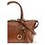 Miu Miu Borsa Bos Taurus in pelle di vitello marrone - vista 4