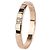 Chopard Anello Mini Ice Cube con Diamante in Pink Gold Misura