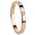 Chopard Anello Mini Ice Cube con Diamante in Pink Gold Misura - vista 2