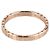 Chopard Anello Mini Ice Cube con Diamante in Pink Gold Misura - vista 4