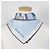 Hermès Lenço de Twill de Seda Blue Ciel - vista 11
