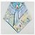 Hermès Sciarpa di seta da donna City of Light Blu scuro - vista 6