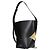 Jil Sander Borsa a tracolla in pelle nera - vista 2