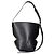 Jil Sander Borsa a tracolla in pelle nera - vista 3