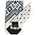 Dolce & Gabbana Cravatta regolabile geometrica blu e off white da uomo - vista 3