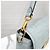 Fendi Borsa a Spalla Baguette Medium in Pelle Nappa Goffrata Blu - vista 5