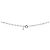 Collana Givenchy in metallo argentato - vista 4