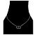 Collana Givenchy in metallo argentato - vista 5