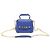 MCM Mini borsa a mano in pelle Navy