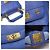 MCM Mini borsa a mano in pelle Navy - vista 7