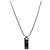 Collar Dior Logo Bar Plateado - vista 2