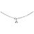 Dior Collar Ribbon CD Silver - vista 4