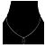 Dior Collar Vertical CD Silver - vista 5