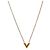 Collana Louis Vuitton V Oro in Metallo - vista 2