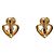 Dior Heart CD Gold Ohrringe - Ansicht 3