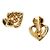 Dior Heart CD Gold Ohrringe - Ansicht 4