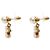 Chanel Pearl CC Drop Gold Ohrringe - Ansicht 2