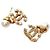 Chanel Pearl CC Drop Gold Ohrringe - Ansicht 4