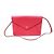 MCM Borsa a tracolla clutch a busta piatta in pelle rosa