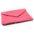 MCM Borsa a tracolla clutch a busta piatta in pelle rosa - vista 5