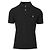 Ralph Lauren T-Shirt mit besticktem Kragen Pony Header Black