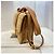 Dior Borsa a spalla Montaine Cannage Raffia Natural - vista 5