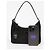 Prada Borsa Hobo Re-Nylon con profili in Saffiano Re-Edition Nera - vista 7