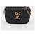 Louis Vuitton Borsa a tracolla New Wave Multi Pochette Black - vista 2